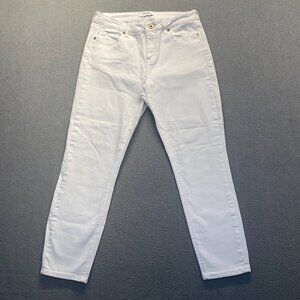 Pistola Denim Women's White Jeans Skinny ,Size 30,Stretch